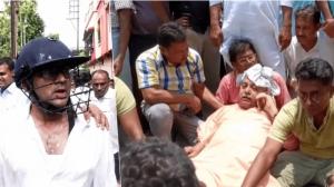 ಬಂಗಾಳ ಉದ್ವಿಘ್ನ : ಟಿಎಂಸಿ ನಾಯಕರ ಮೇಲೆ ಮತ್ತೇ ದಾಳಿ.. ಕಲ್ಯಾಣ್‌ ಬ್ಯಾನರ್ಜಿ ತಲೆ ಹೋಳು...!