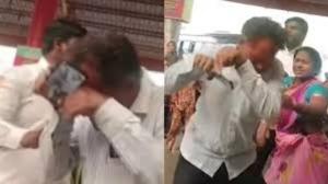 ಚುಡಾಯಿಸಲು ಬಂದವನ ಕಣ್ಣಿಗೆ ಮಹಿಳೆ ಖಾರದ ಪುಡಿ ಎರಚಿ, ಬಾರೋ ಬಾಡಕವೋ ಎಂದ ಮಹಿಳೆ..!