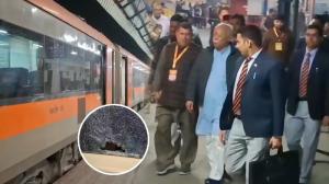 RSS ಸರಸಂಘ ಚಾಲಕ ಮೋಹನ್‌ ಭಾಗವತ್‌ ಚಲಿಸುತ್ತಿದ್ದ ರೈಲಿನ ಮೇಲೆ ಕಲ್ಲು ತೂರಾಟ