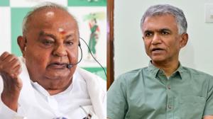 ಪಾದಚಾರಿ ಮಾರ್ಗ ಒತ್ತುವರಿ ತೆರವು ಕಾರ್ಯಾಚರಣೆ  ಸಚಿವ ಕೃಷ್ಣಭೈರೇಗೌಡ ಕಾರ್ಯವೈಖರಿಯನ್ನು  ಮೆಚ್ಚಿಕೊಂಡ   ಹೆಚ್ ಡಿ ದೇವೇಗೌಡ 