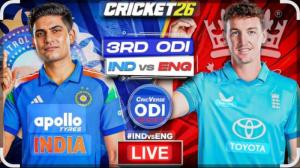 ಭಾರತ ಮತ್ತು ಇಂಗ್ಲೆಂಡ್ ನಡುವಿನ ಅಂತಿಮ ಏಕದಿನ ಪಂದ್ಯವು ಇಂದು ಲಂಡನ್‌ನ ಐತಿಹಾಸಿಕ ಲಾರ್ಡ್ಸ್ ಕ್ರಿಕೆಟ್ ಮೈದಾನದಲ್ಲಿ