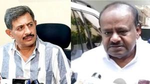 500 ಕೋಟಿ ಲೂಟಿ ಮಾಡಿ ನನ್ನ ಕಾಲು ಹಿಡಿಯಲು ಬಂದಿದ್ದ; ಏಕವಚನದಲ್ಲೇ ವಾಗ್ದಾಳಿ ನಡೆಸಿದರು HDK 