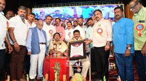 ಶಿಕ್ಷಣ ಕ್ಷೇತ್ರದ ಸೇವೆಗೆ ಗೌರವದ ಗರಿ: ಪ್ರಾಚಾರ್ಯ ರತ್ನ ಪ್ರೊ. ಶ್ರೀಕಂಠಯ್ಯ ಅವರಿಗೆ ಸನ್ಮಾನ